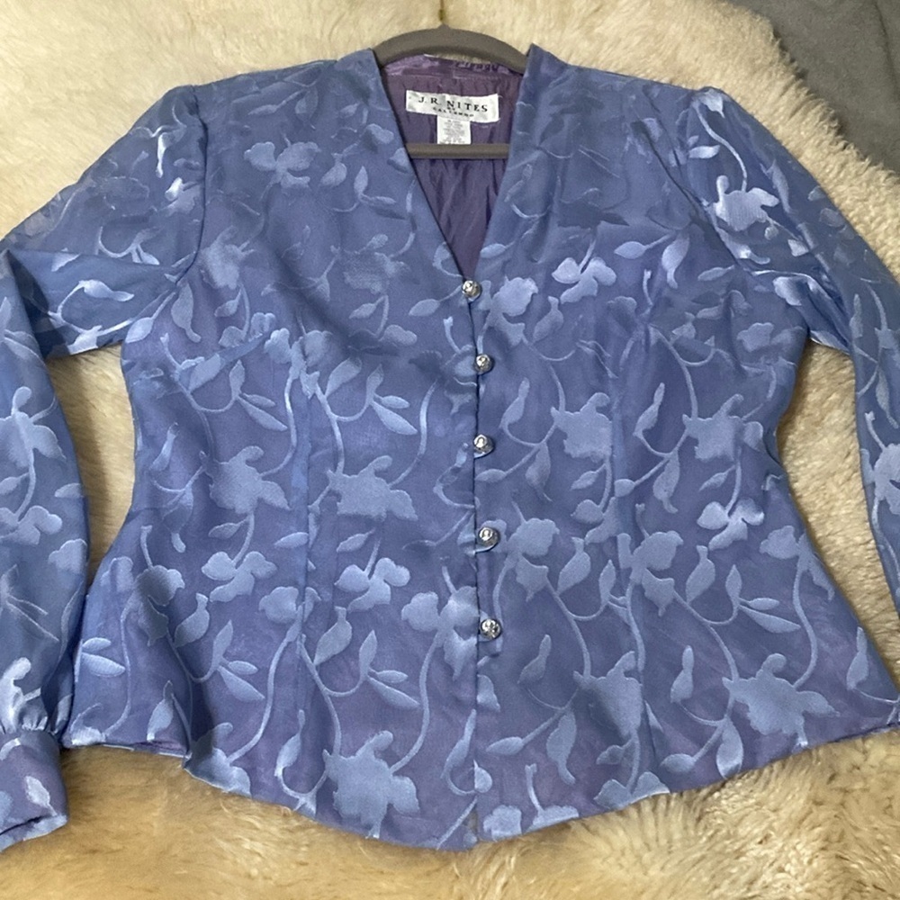 Lavender elegance top size 8